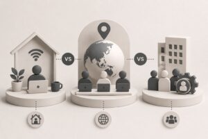 Remote vs offshore vs outsourcing comparison