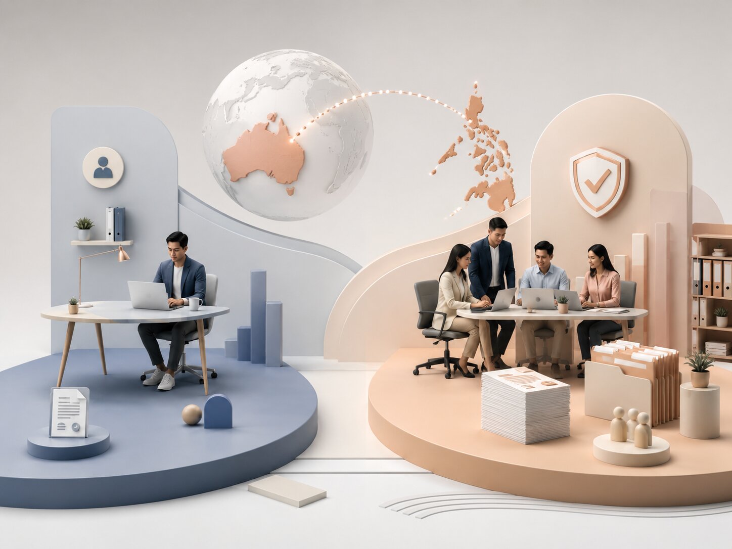 Contractor vs EOR for Australian Financial Services Firms Hiring in the Philippines
